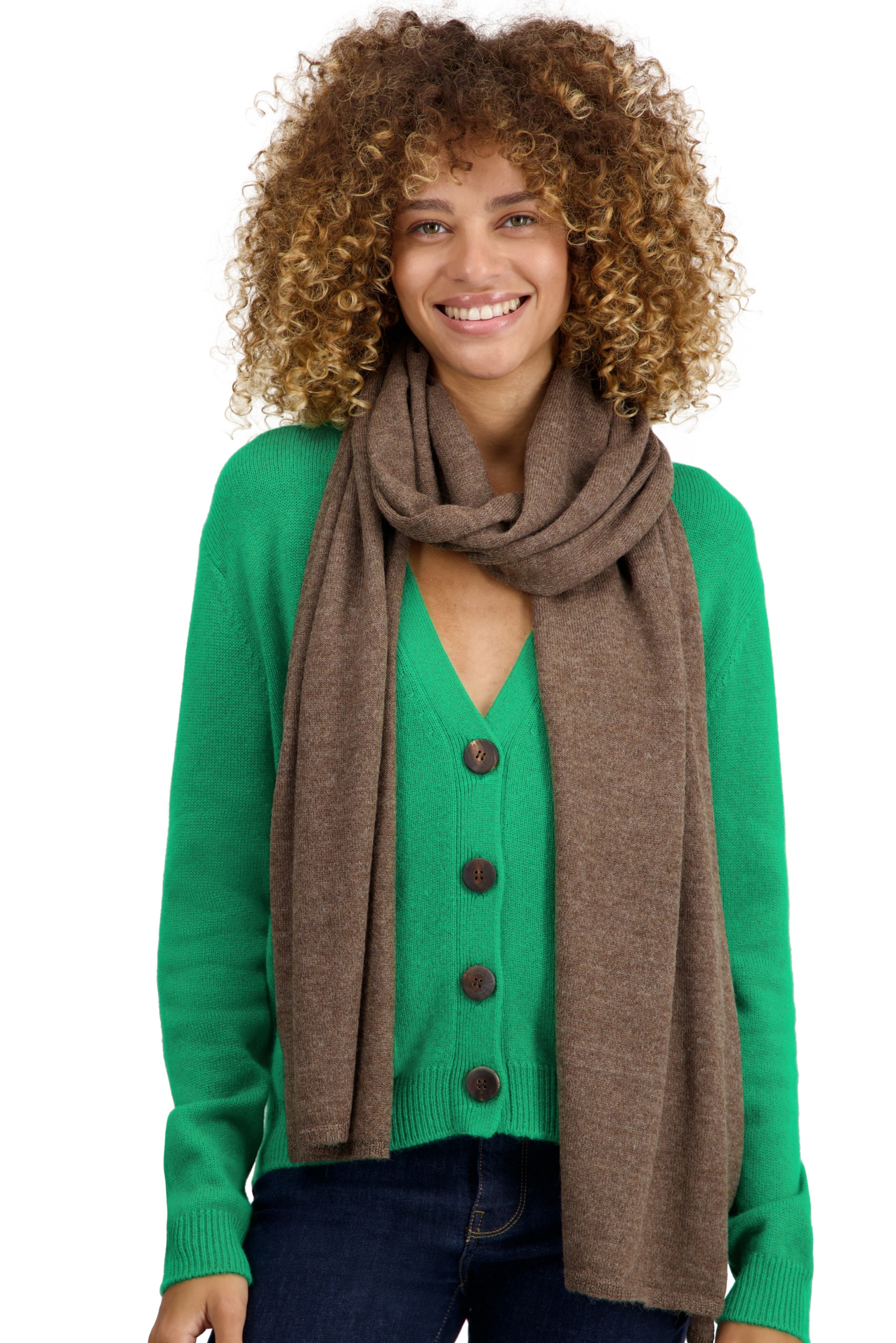 Baby Alpaca accessoires sjaals vancouver naturel 210 x 45 cm